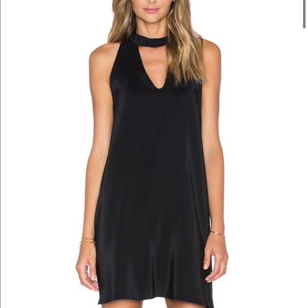 NWT Amanda Uprichard Cassia Silk Dress - Large